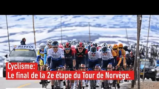 Le final de la 2e étape - Cyclisme - Tour de Norvège