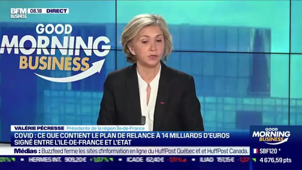 Valérie Pécresse (Île-de-France): Covid, zoom sur le plan de relance en l'Île-de-France