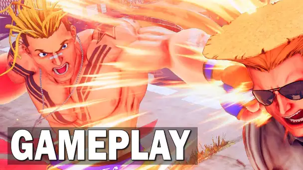 Street Fighter 5 : LUKE GAMEPLAY OFFICIEL (Nouveau perso)