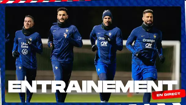 Jeudi 17, 16h30 : l'entraînement des Bleus en direct !