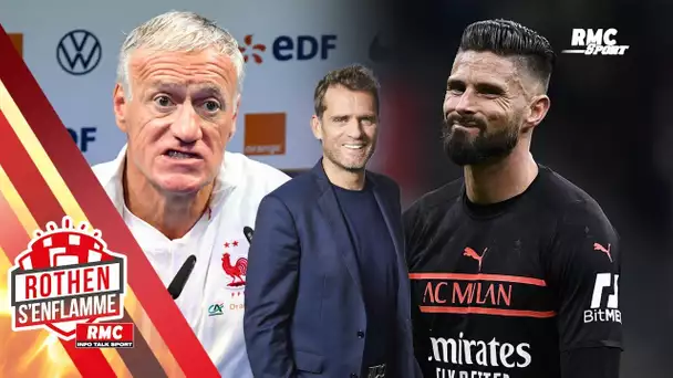 Équipe de France : Retour de Giroud, Rothen ne comprend pas les explications de Deschamps