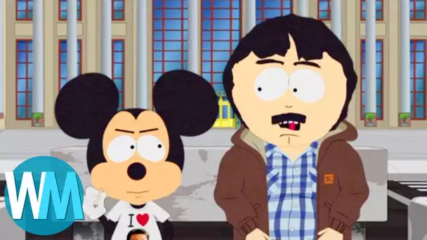 TOP 10 FOIS où SOUTH PARK s'est moqué de DISNEY !