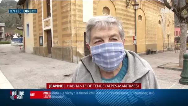 Tempête Alex: le soulagement des habitants dans la vallée de la Roya