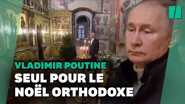 Guerre en Ukraine : Pour le Noël orthodoxe, Poutine était bien seul