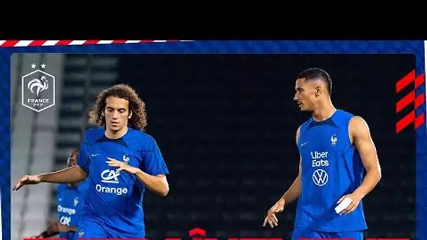L'échauffement des Bleus, Equipe de France I FFF 2022