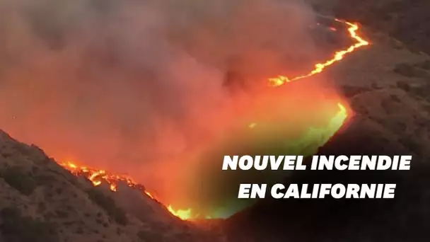 Bond fire: la Californie encore ravagée par un incendie