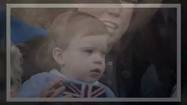 Princesse Eugenie  première apparition officielle de son fils August, un an, avec un look chargé de