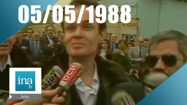 20h Antenne 2 du 05 mai 1988 - Libération des otages français du Liban | Archive INA