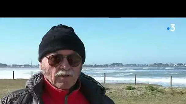 les promeneurs plage de la Torche 1