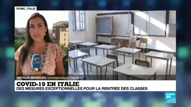 Italie : des mesures exceptionnelles pour la rentrée des classes