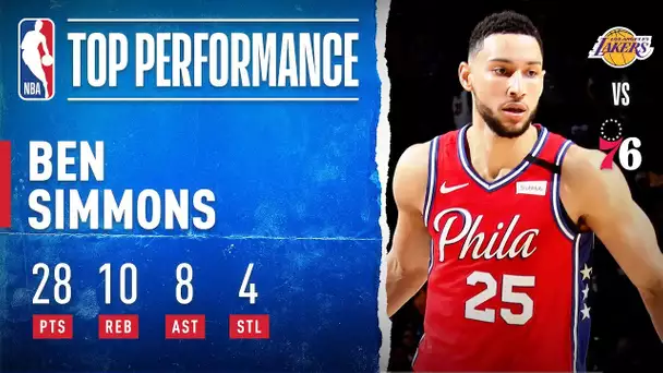 Ben Simmons GOES OFF In Home W!