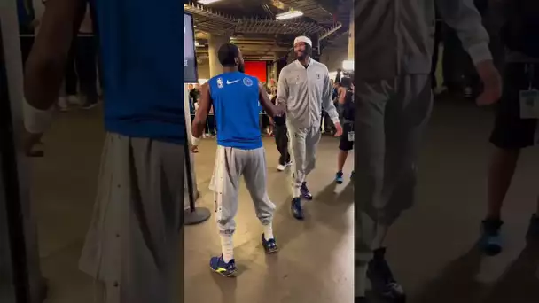 Kyrie and AD are ready to roll!