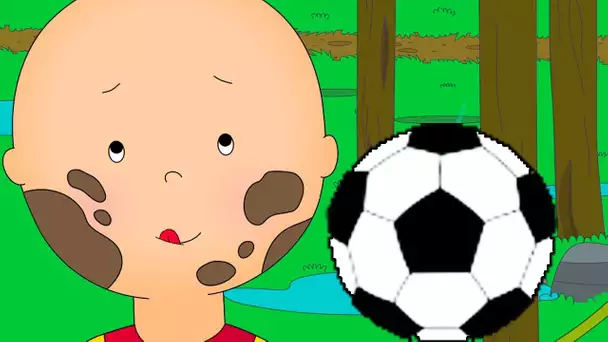 Caillou en Français | Caillou et le Jeu de Football Boueux | dessin animé | dessin animé pour bébé