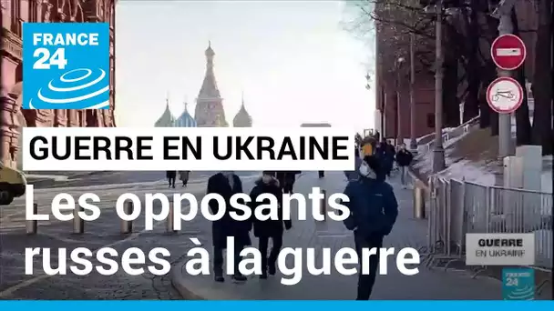 En Russie, les opposants à la guerre en Ukraine se font discrets • FRANCE 24