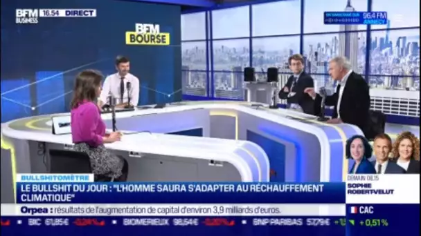 Bullshitomètre⛔ :"L'Homme saura s'adapter au réchauffement climatique" Faux❌ répond Vincent Auriac