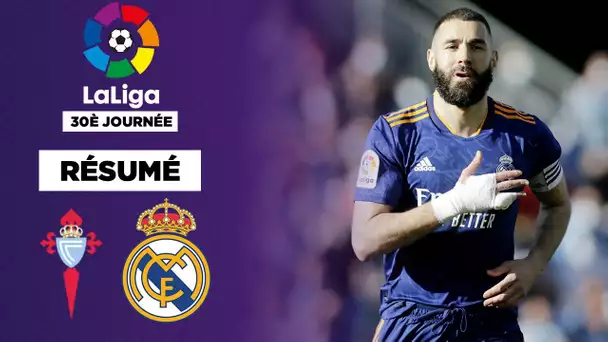 Résumé : Benzema, héros du Real à Vigo