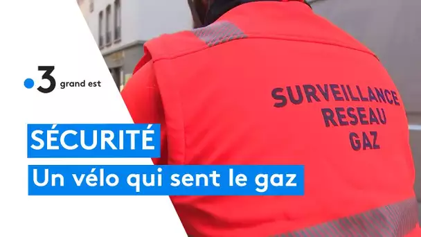 Strasbourg : un vélo qui détecte les fuites de gaz