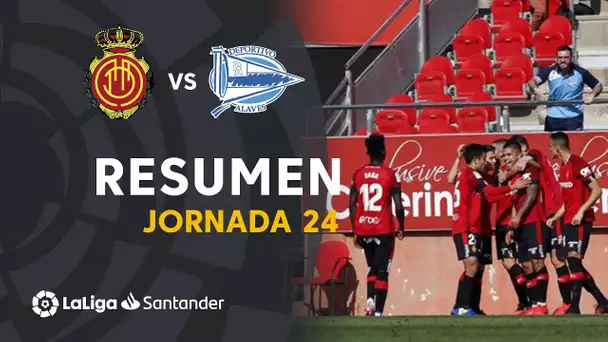 Resumen de RCD Mallorca vs Deportivo Alavés (1-0)