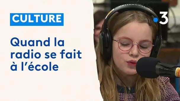 La Suze: quand l'école passe à la radio