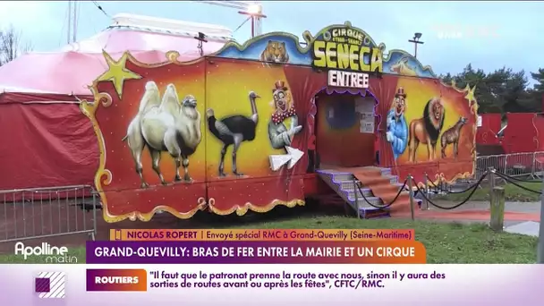 Au Grand-Quevilly, un cirque s'est installé sans l'autorisation du maire.