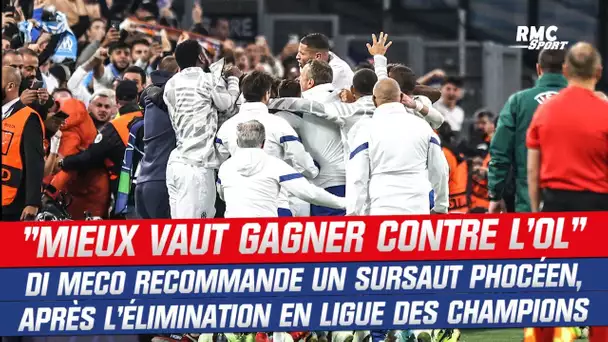OM : "Mieux vaut qu'ils gagnent contre Lyon" recommande Di Meco, après l'élimination en C1