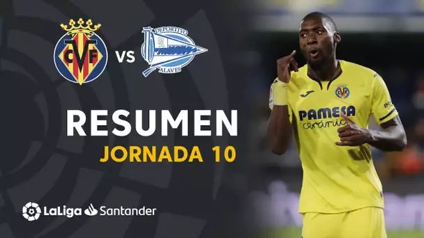 Resumen de Villarreal CF vs Deportivo Alavés (4-1)