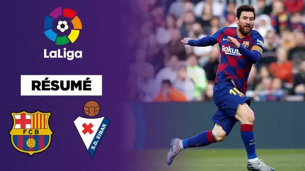 Liga : Un quadruplé de Messi met le Barça en tête