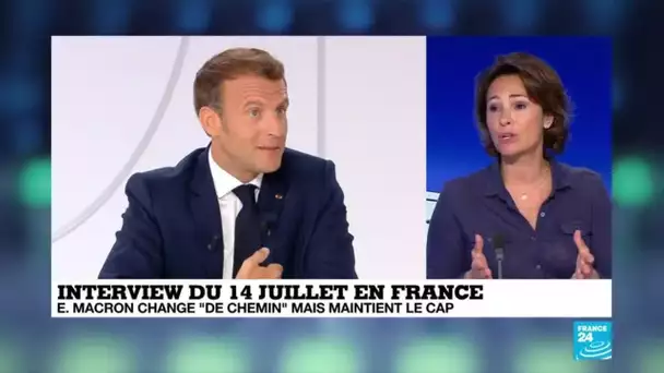 Interview du 14 juillet : Emmanuel Macron "a fait de la pédagogie et de l'explication"