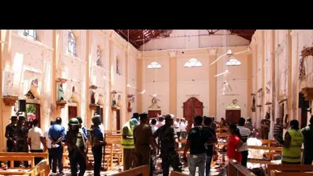 En IMAGES : Plus de 200 morts dans des explosions visant des églises et des hôtels au Sri Lanka