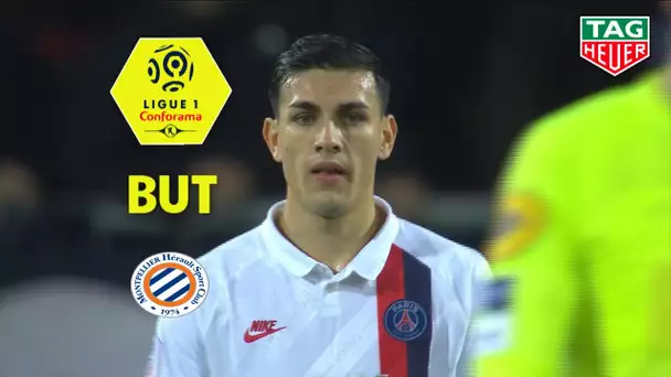 But Leandro PAREDES 41 / Montpellier Hérault SC - Paris Saint-Germain 1-3 MHSC-PARIS/ 2019-20