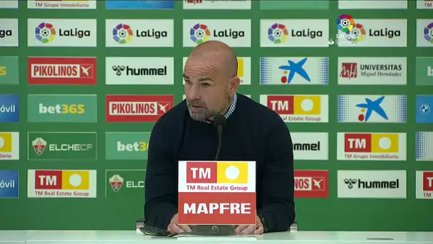 Rueda de prensa Elche CF vs Levante UD