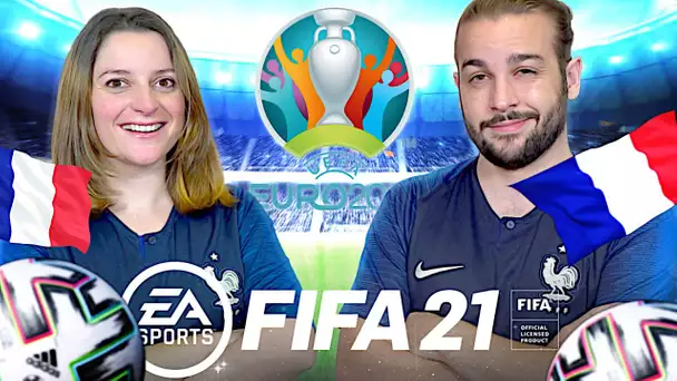 ON JOUE LA FINALE DE L'EURO 2020 SI LA FRANCE AVAIT GAGNE ! FIFA 21