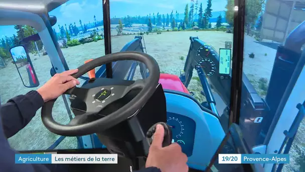 Un camion interactif pour promouvoir les métiers de l'agriculture en visite dans les Hautes-Alpes