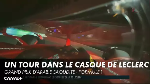 Un tour dans le casque de Charles Leclerc - Grand Prix d'Arabie Saoudite - Formule 1