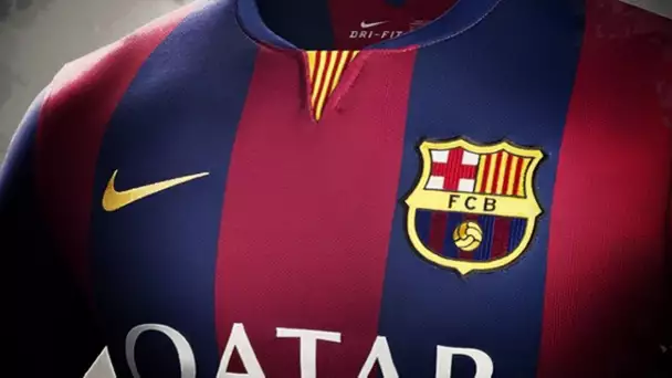 Le nouveau maillot domicile du FC Barcelone pour la saison 2014-2015 !