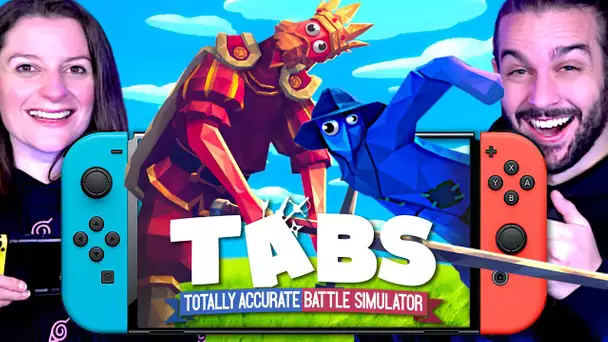 LE JEU LE PLUS DRÔLE EST ENFIN SUR NINTENDO SWITCH ! MISE A JOUR TOTALLY ACCURATE BATTLE SIMULATOR