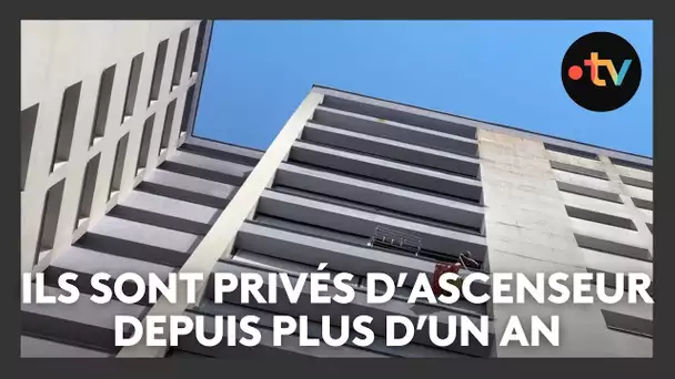 Un immeuble de 14 étages privé d'ascenseur depuis un an et demi