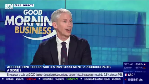 Franck Riester (Commerce extérieur et Attractivité) : Accord Chine-Europe, pourquoi Paris a signé ?