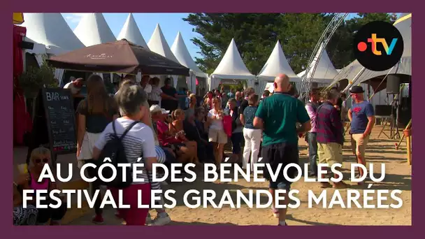 Immersion au côté des bénévoles du festival Les Grandes Marées