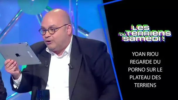 Yoan Riou regarde du porno sur le plateau des Terriens - LTS 4/5/19