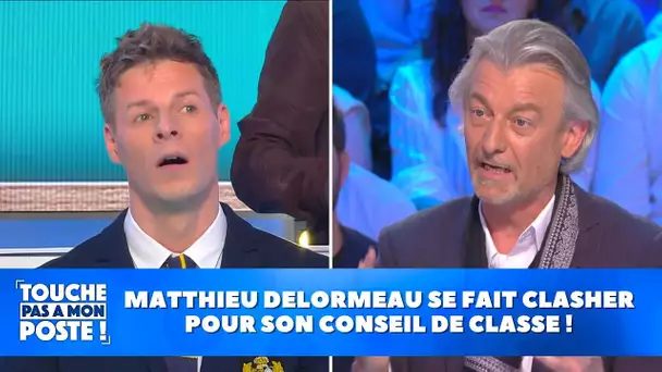 Matthieu Delormeau se fait clasher pour son conseil de classe !