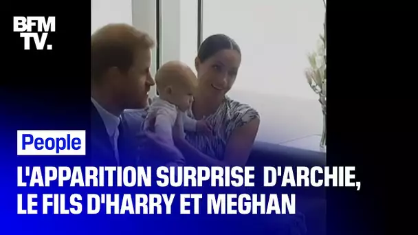 Les images de l’apparition surprise d’Archie, le fils d’Harry et Meghan