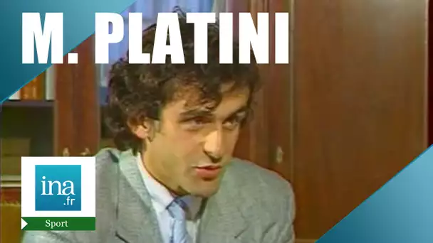 Michel Platini "On n'est pas des superstars" | Archive INA