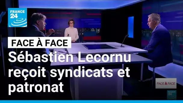 Sébastien Lecornu reçoit syndicats et patronat : Des négociations sur le fil • FRANCE 24