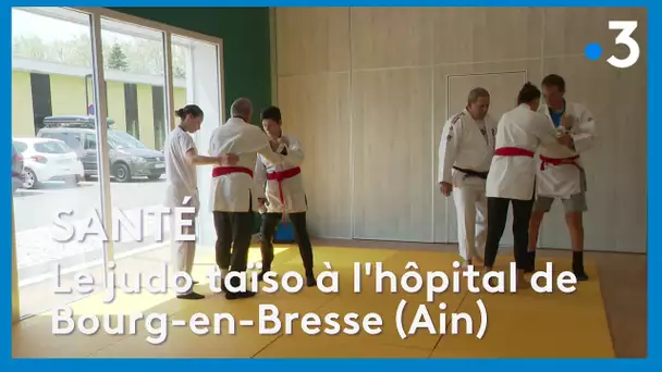 Santé : le judo taïso à l'hôpital de Bourg-en-Bresse (Ain)