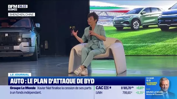 Auto: le plan d'attaque de BYD