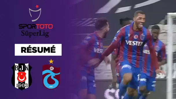 🇹🇷 Résumé - SüperLig : Trabzonspor stoppe le Besiktas