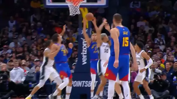 Jokic Whips Unexpected Pass Past 3 Spurs Defenders 👀