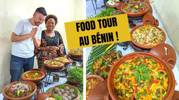 Elle me fait un  GROS BUFFET à VOLONTÉ au BÉNIN ! Food Tour à Cotonou - VLOG 1272