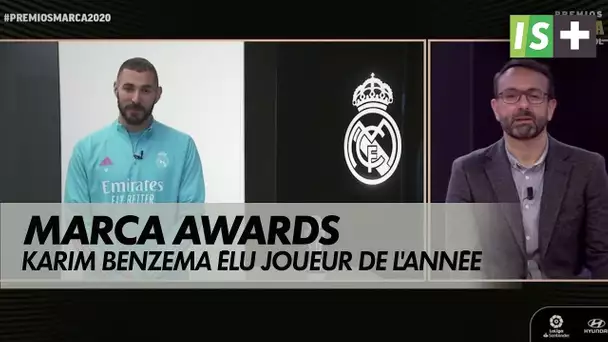 Karim Benzema élu meilleur joueur